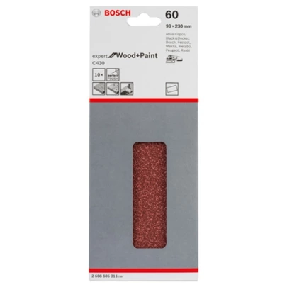 Hoja de lija C430, paquete de 10 uds.