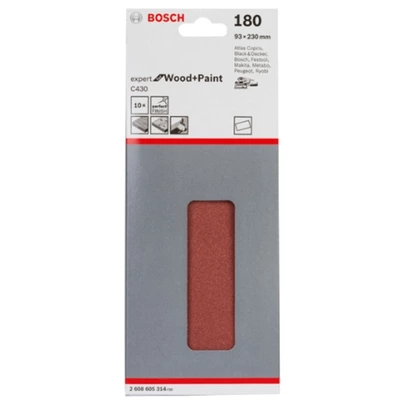 Hoja de lija C430, paquete de 10 uds.