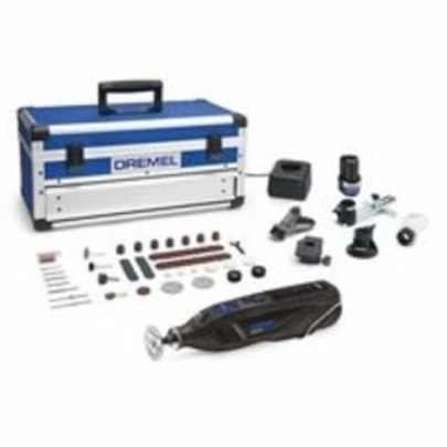 Kit de multiherramienta con batería sin escobillas Dremel 8260 con 65 accesorios, incluidos EZ SpeedClic y 5 complementos