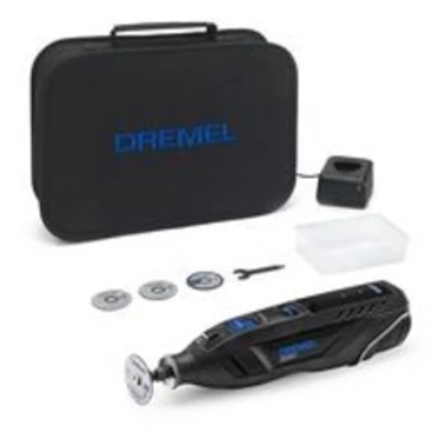 Kit de multiherramienta inteligente sin escobillas y con batería Dremel 8260 con 5 accesorios EZ SpeedClic