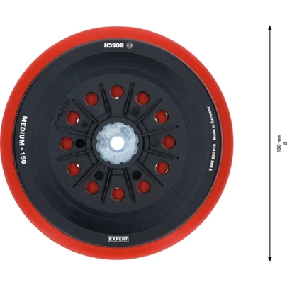 Platos de soporte multiperforados EXPERT Multihole para Bosch de 150 mm, medio