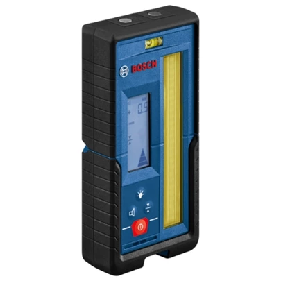 Bosch Professional receptor de láser rotativo LR 45 (láser rojo y verde, soporte RB 45, 2 pilas AA, alcance: hasta un radio de 300 m).