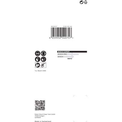 Malla de lija EXPERT M480 para lijadoras orbitales de 80 x 133 mm, G 150, 10 unidades