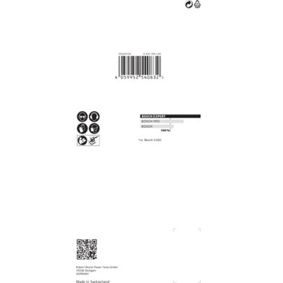 Malla de lija EXPERT M480 para lijadoras orbitales de 93 x 186 mm, G 120, 10 unidades