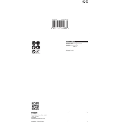 Malla de lija EXPERT M480 para lijadoras orbitales de 115 x 230 mm, G 180, 10 unidades