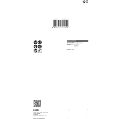 Malla de lija EXPERT M480 para lijadoras orbitales de 115 x 230 mm, G 240, 10 unidades