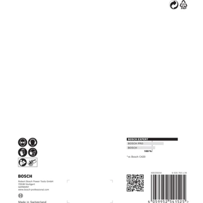 Papel de lija EXPERT C470 con 6 orificios para lijadoras excéntricas de 150 mm, G 60, 5 unidades