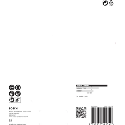 Papel de lija EXPERT C470 con 6 orificios para lijadoras excéntricas de 150 mm, G 100, 5 unidades