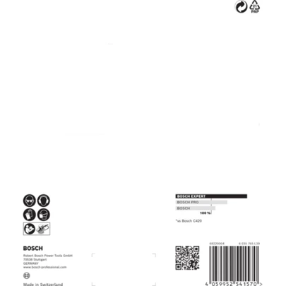 Papel de lija EXPERT C470 con 6 orificios para lijadoras excéntricas de 150 mm, G 240, 5 unidades