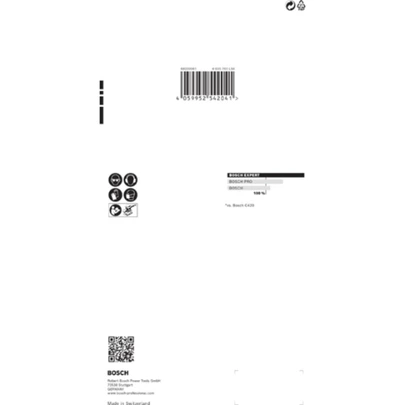 Papel de lija EXPERT C470 con 14 orificios para lijadoras orbitales 115 x 230 mm, G 400 10 unidades