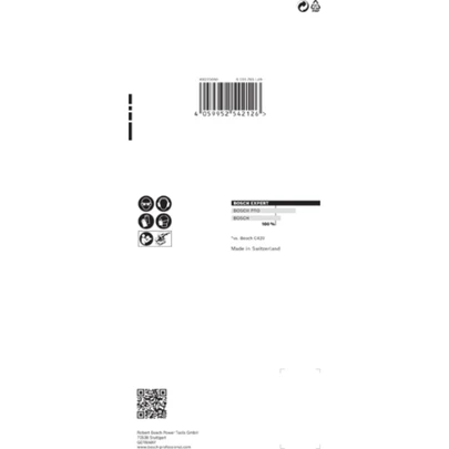 Papel de lija EXPERT C470 con 8 orificios para lijadoras orbitales 93 x 186 mm, G 100 10 unidades