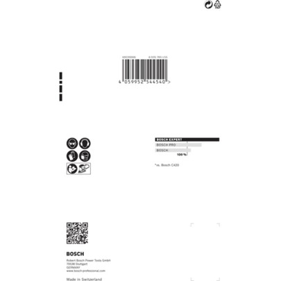 Papel de lija EXPERT C470 con 7 orificios para multilijadoras de 100 x 150 mm, G 80 10 unidades