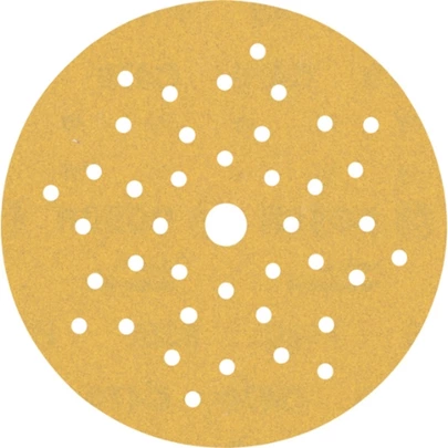 Papel de lija EXPERT C470 multiperforado para lijadoras excéntricas de 125 mm, G 180, 50 unidades