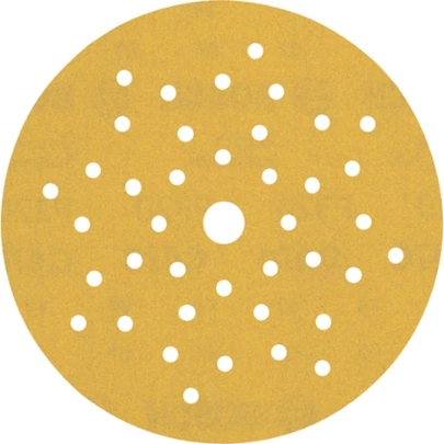 Papel de lija EXPERT C470 multiperforado para lijadoras excéntricas de 125 mm, G 320, 50 unidades