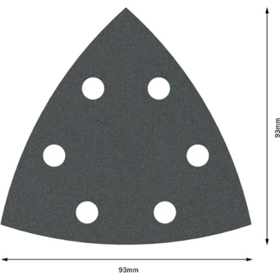 Hoja de lija PRO F355, 93 mm, G180