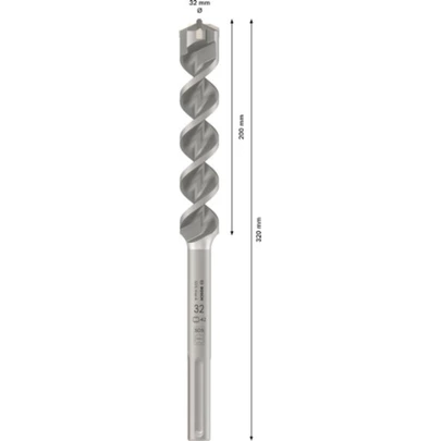 Broca para martillo PRO SDS max-4, 32 x 200 x 320 mm