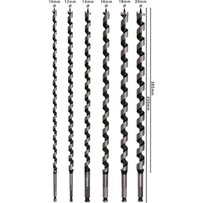 Set de brocas salomónicas PRO Wood, 6 uds.