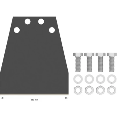 PRO SDS max Floor Scraper, 152 mm