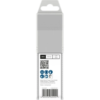 Hoja de sierra de calar PRO Wood precise T344DP 152 mm, 25 uds.