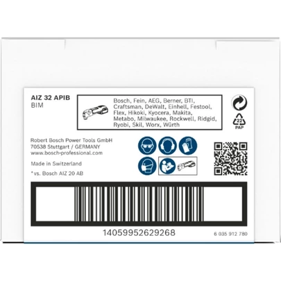 Hoja multiherramienta PRO AIZ 32 APIB, 32 x 50 mm