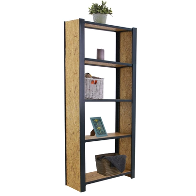 Officlick 5/300 wood 800 antraci/osb + tapas 2100 2100x800x300