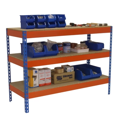 Simonwork basic 3 901245-3 azul/naranja/madera 900x1200x450