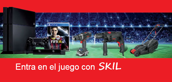 Sorteo PlayStation y juego FIFA14 con las herramientas SKIL