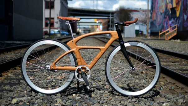 bicicletas de madera